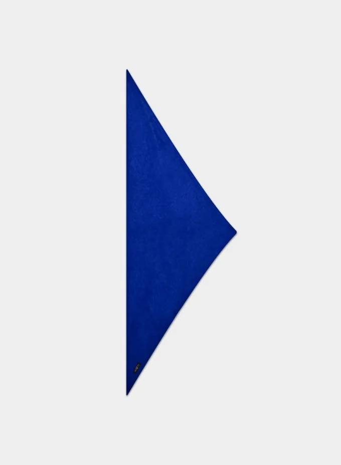 Écharpe triangulaire en cachemire brossé