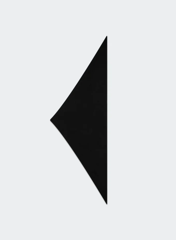 Écharpe triangulaire moyenne en cachemire