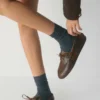 Chaussures bateau fines Sperry x Aritzia – Cuir lisse