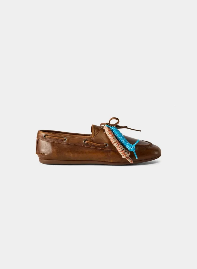 Chaussures bateau fines Sperry x Aritzia – Cuir lisse