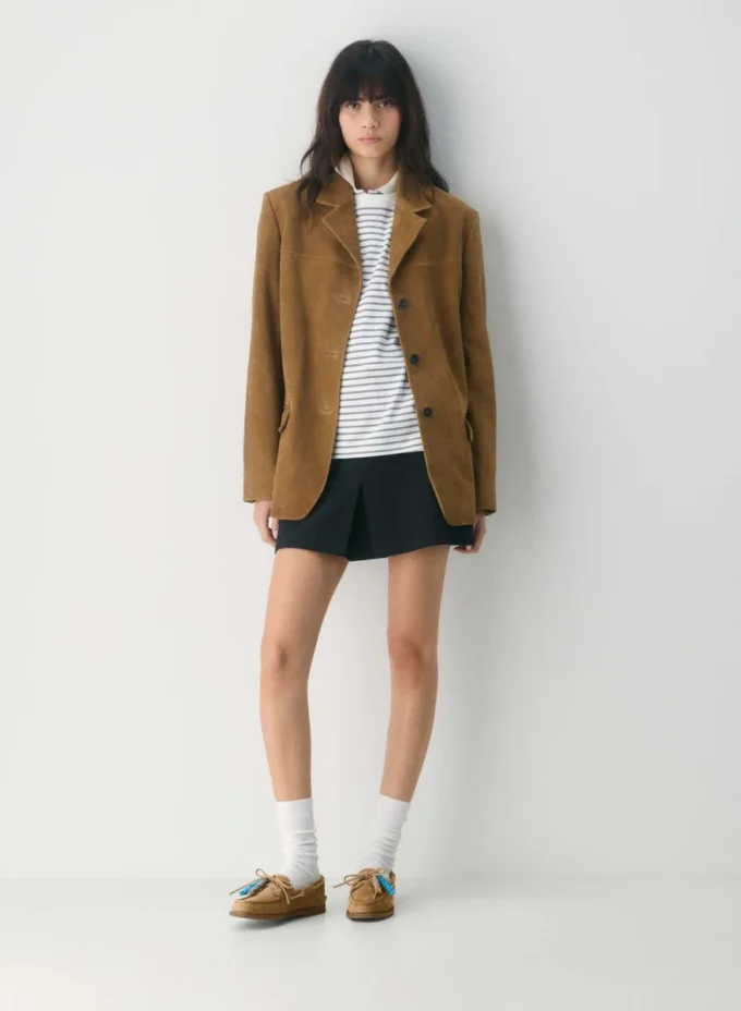 Chaussures bateau Sperry x Aritzia AO – Cuir nubuck
