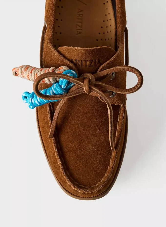 Chaussures bateau Sperry x Aritzia AO – Cuir suédé