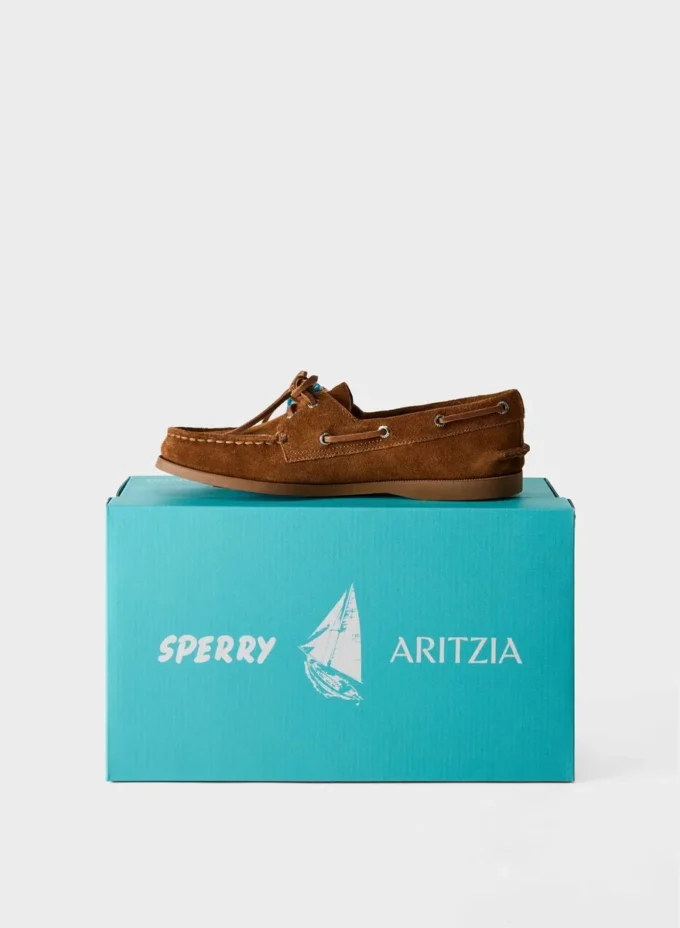 Chaussures bateau Sperry x Aritzia AO – Cuir suédé