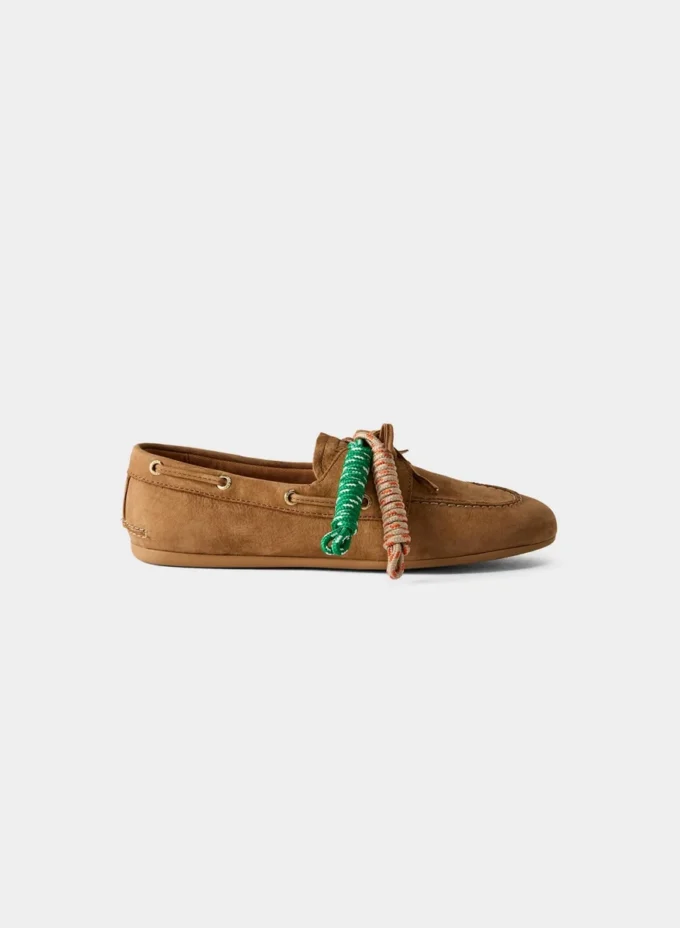 Chaussures bateau Sperry x Aritzia Slim – Cuir nubuck