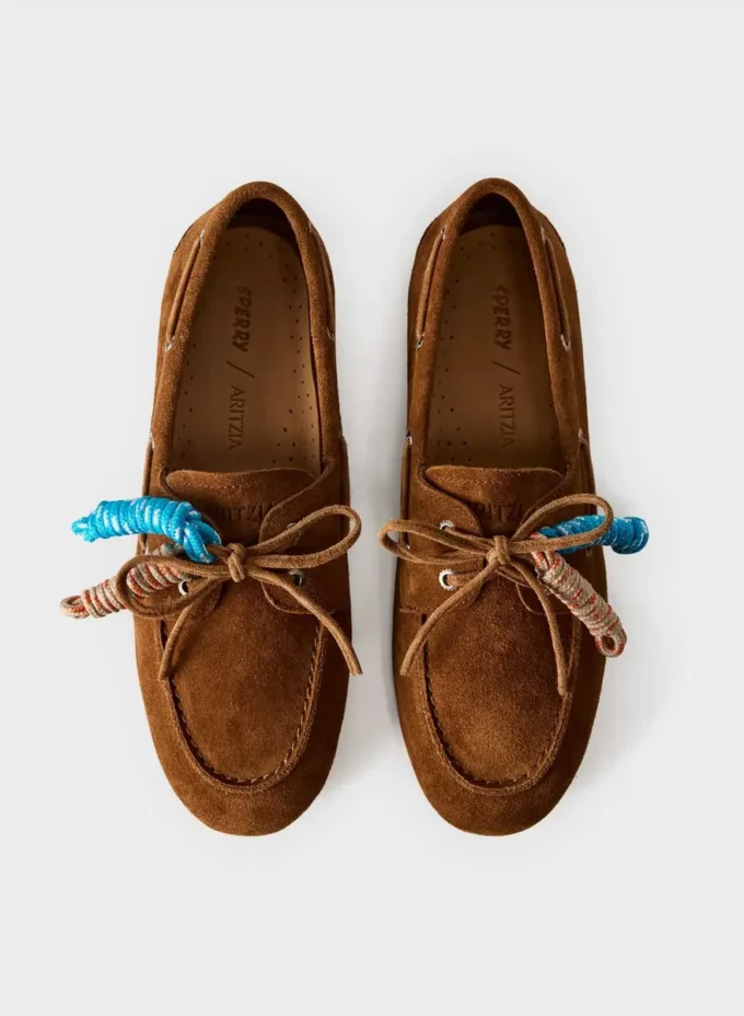 Chaussures bateau Sperry x Aritzia Slim – Cuir suédé