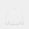 Chemise classique en popeline Letterpress