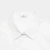 Chemise classique en popeline Letterpress