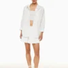 Chemise décontractée en popeline