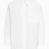 Chemise décontractée en popeline
