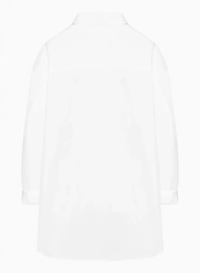 Chemise décontractée en popeline