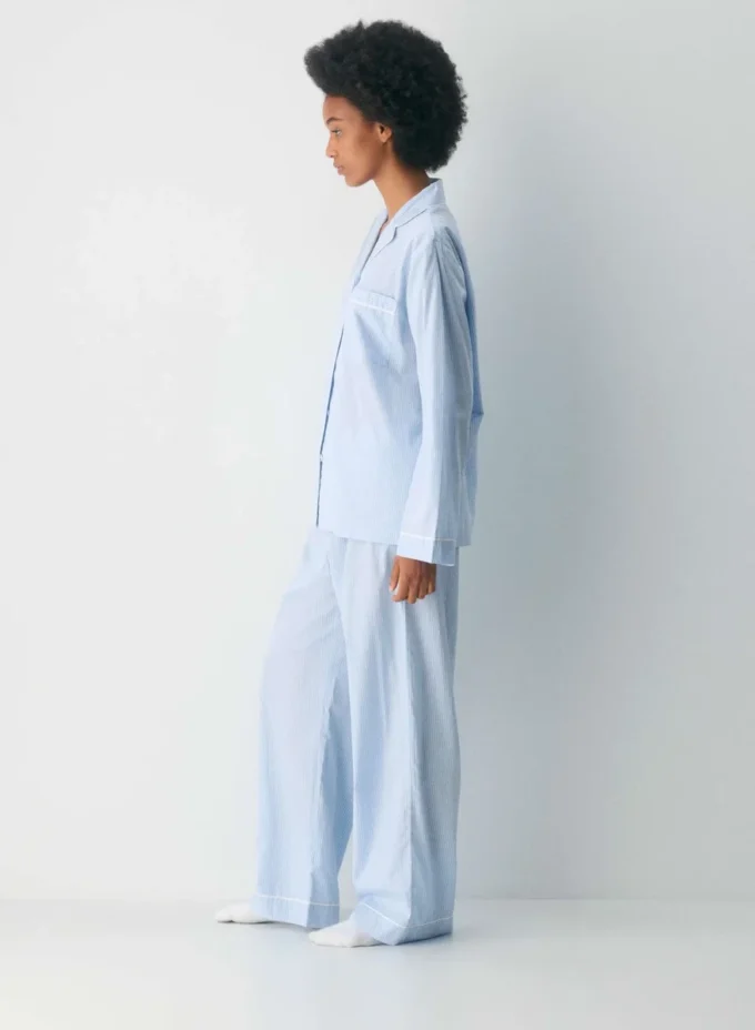 Chemise de pyjama en popeline Laze