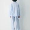 Chemise de pyjama en popeline Laze