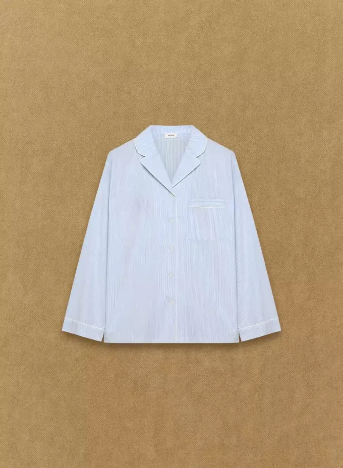 Chemise de pyjama en popeline Laze