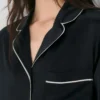 Chemise de pyjama en soie Nightside
