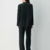 Chemise de pyjama en soie Nightside