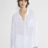 chemise en lin décontractée