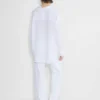 chemise en lin décontractée