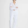 chemise en lin décontractée
