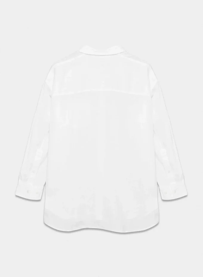 chemise en lin décontractée