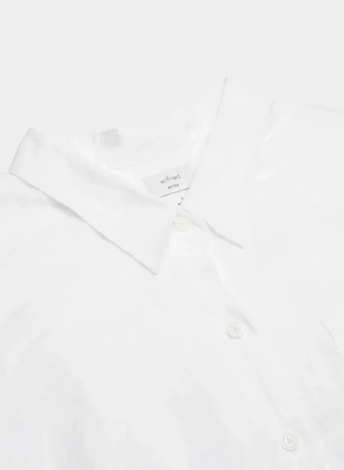 chemise en lin décontractée