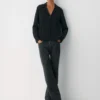 Chemise en satin Dover