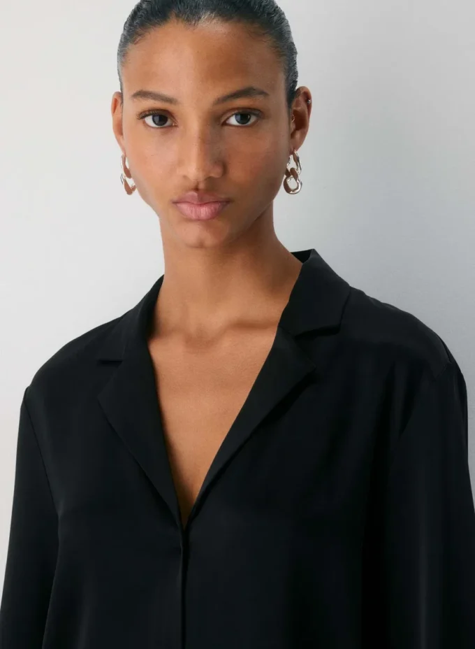 Chemise en satin Dover