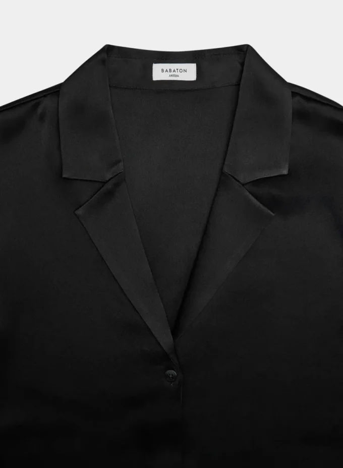 Chemise en satin Dover