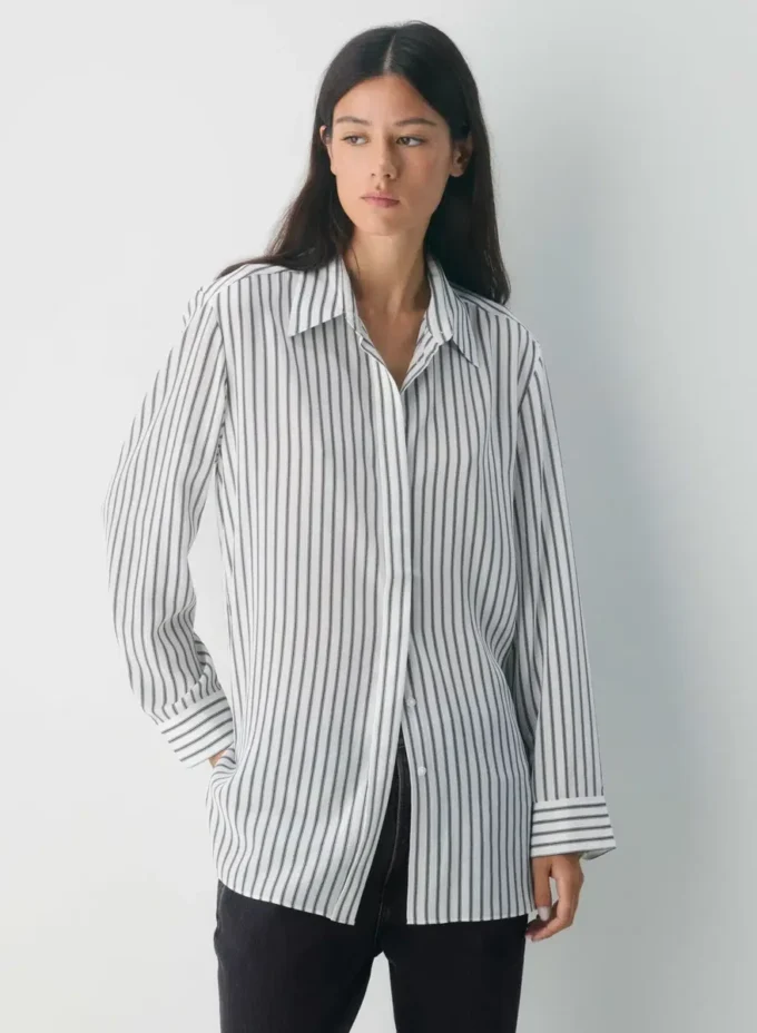 Chemise en soie Casting
