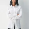 Chemise oversize en popeline
