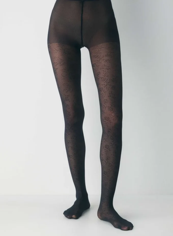 Collants en dentelle Florentina