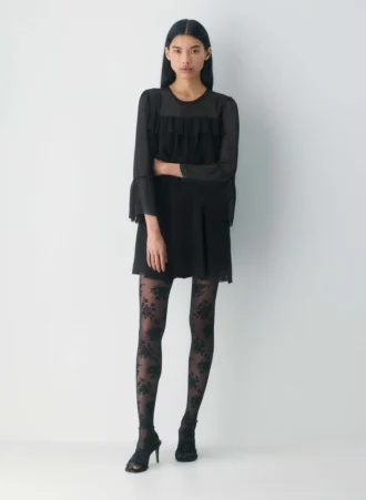 Collants en dentelle Floret