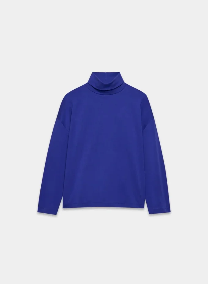 Coton InterLock Col roulé Rydel