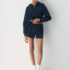Cozy Sweatfleece Mini-short taille haute parfait
