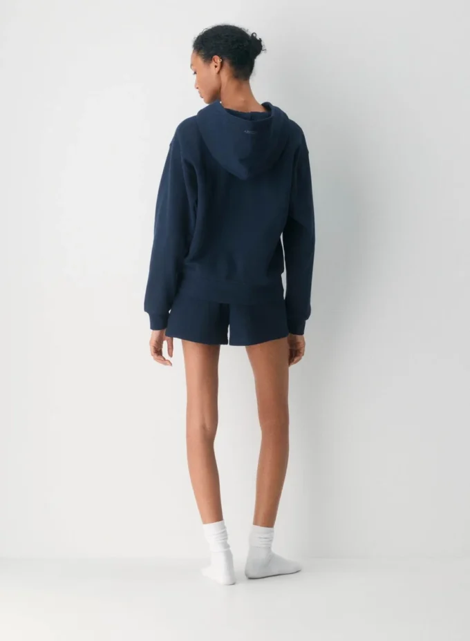 Cozy Sweatfleece Mini-short taille haute parfait