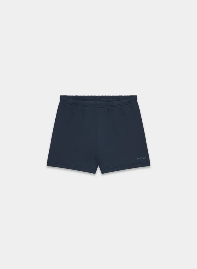 Cozy Sweatfleece Mini-short taille haute parfait