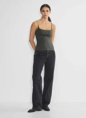 débardeur à encolure carrée Casual Contour