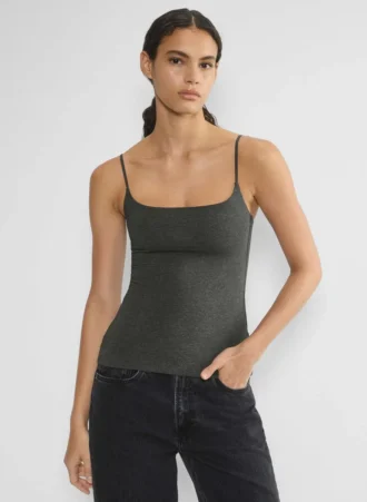 débardeur à encolure carrée Casual Contour