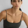 débardeur à encolure carrée Casual Contour