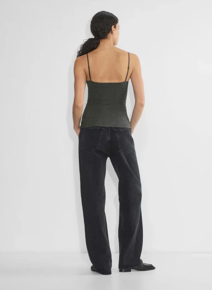 débardeur à encolure carrée Casual Contour