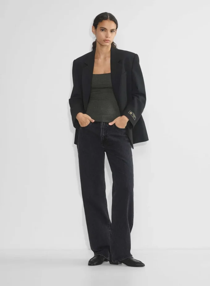 débardeur à encolure carrée Casual Contour