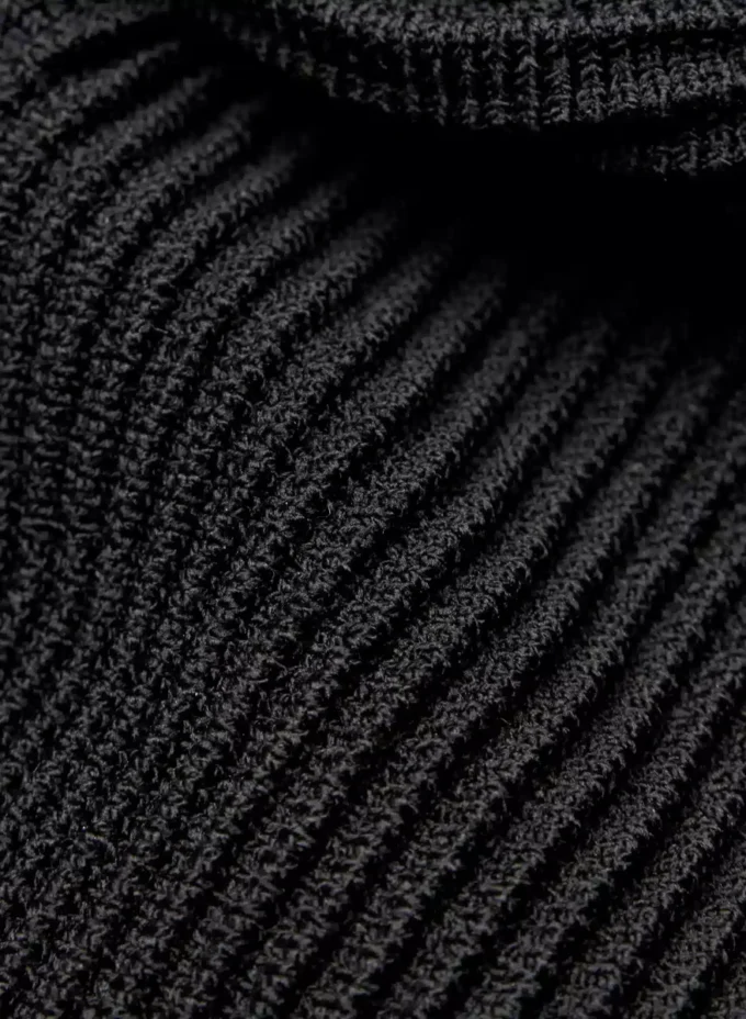 Débardeur à encolure carrée en maille sculptée