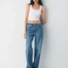 Débardeur à encolure carrée et taille ajustée en coton côtelé extensible HomeStretch™