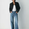 Denim Forum Jean boyfriend baggy taille basse des années 90