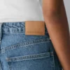 Denim Forum Jean boyfriend baggy taille basse des années 90