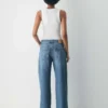Denim Forum Jean boyfriend baggy taille basse des années 90
