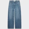 Denim Forum Jean boyfriend baggy taille basse des années 90