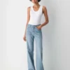 Denim Forum Jean large taille moyenne vintage des années 90