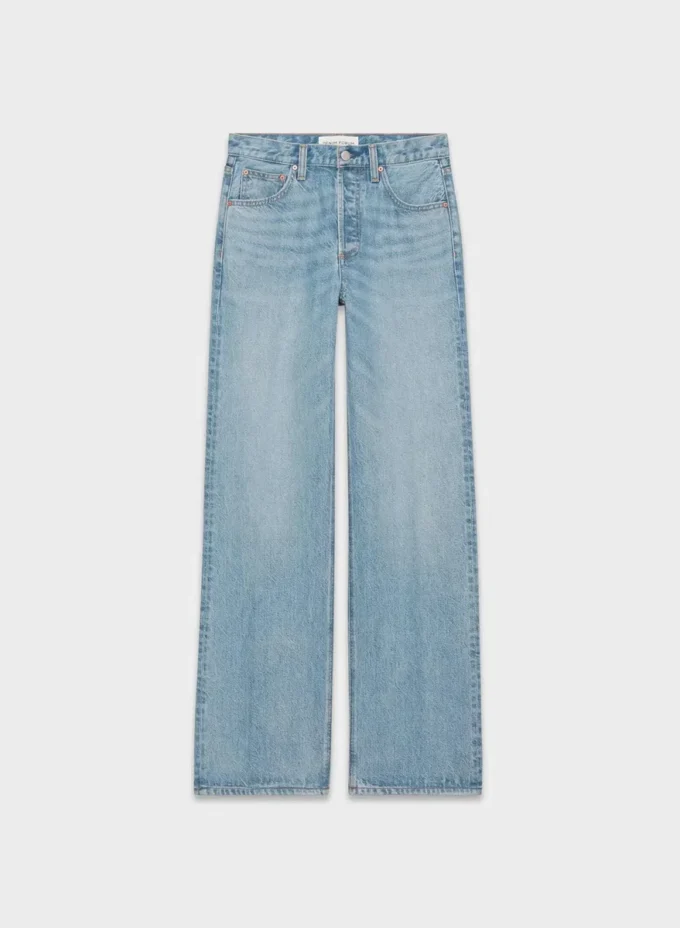 Denim Forum Jean large taille moyenne vintage des années 90
