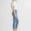 Denim Forum Jean skinny taille haute Nyla