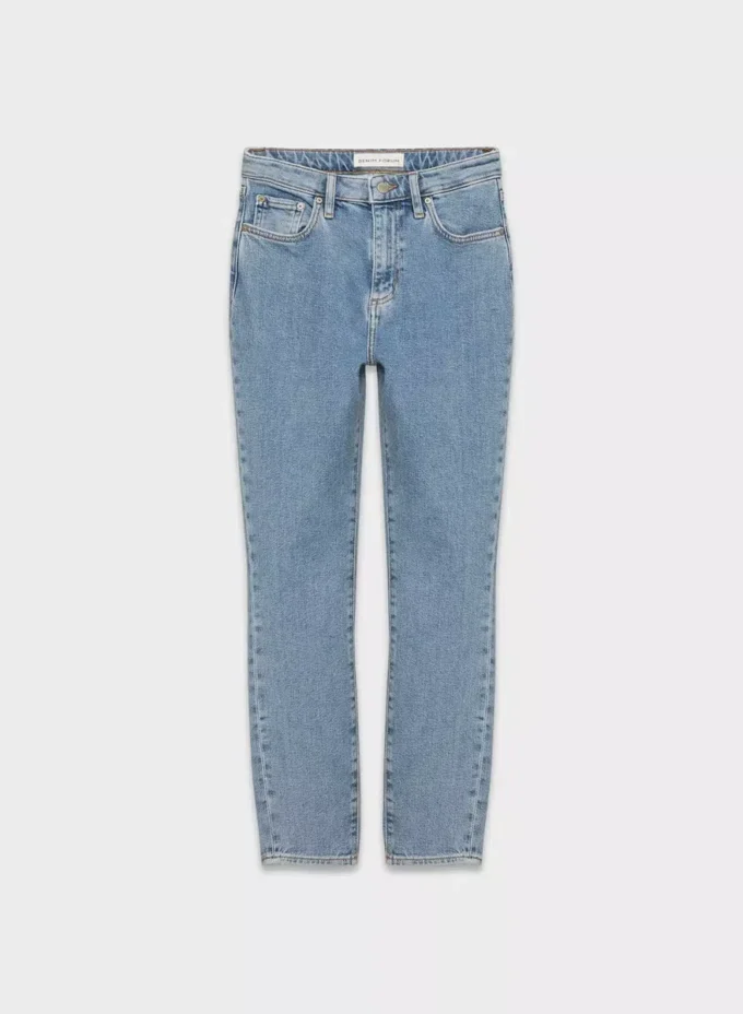 Denim Forum Jean skinny taille haute Nyla